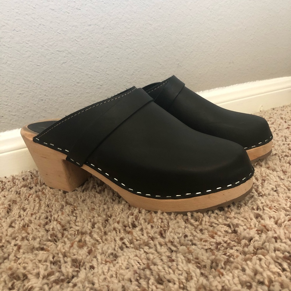 Lotta from Stockholm Black Clogs